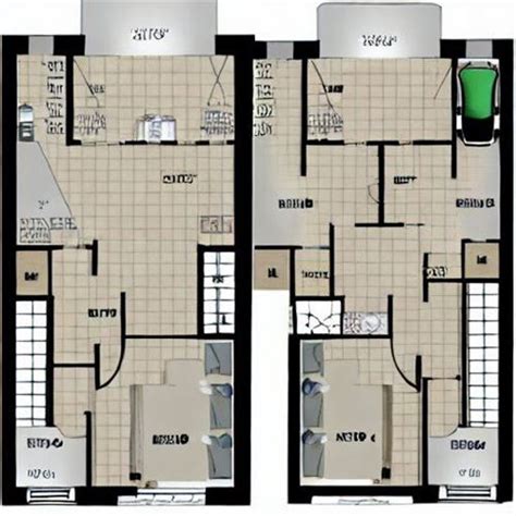 Plano De Casa De Dos Pisos Con 3 Dormitorios PLANOS DE CASAS