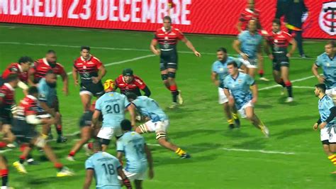 Top Essai De Victor Montgaillard Usap Stade Toulousain Usa