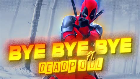 Nsync Bye Bye Bye Deadpool Ft Deadpools Epic Dance Intro High Quality 4k Marvel Madness