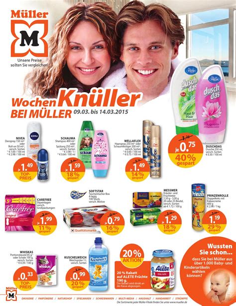 Müller - Angebote ab Montag 09.03.2015 by Onlineprospekt - Issuu