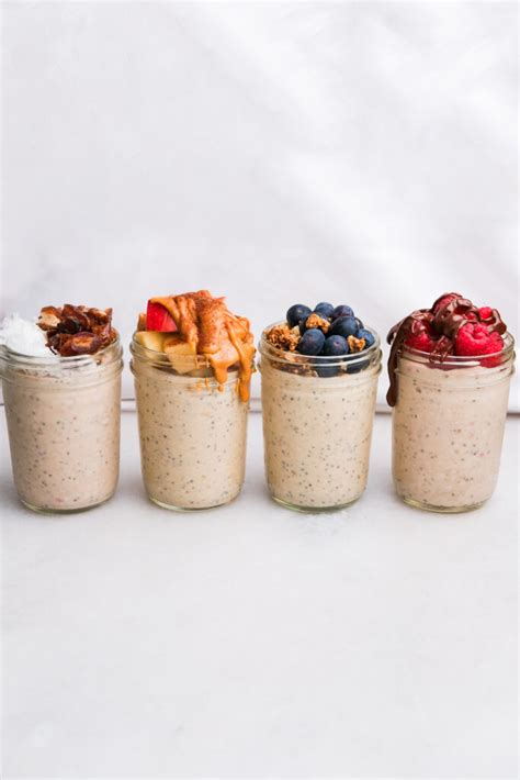 Customizable Blended Overnight Oats - Cheerful Choices