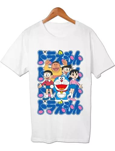 Doraemon Todos Los Personajes Remera Friki Tu Eres