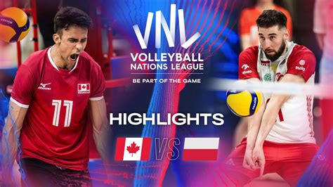 CAN Vs POL Highlights Week 1 Men S VNL 2024