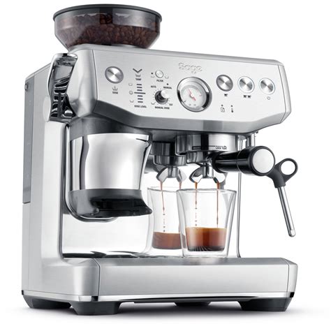 SES876BSS Barista Express Impress Espressomaskin Fra Sage