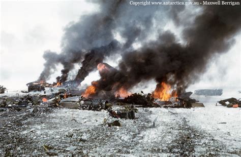 Crash Of A Lockheed P2v 7lp Neptune In Wilkes Station 5 Killed Bureau Of Aircraft Accidents