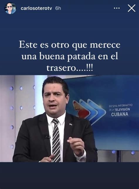 Presentador Cubano Carlos Otero Arremete Contra Humberto L Pez Vocero