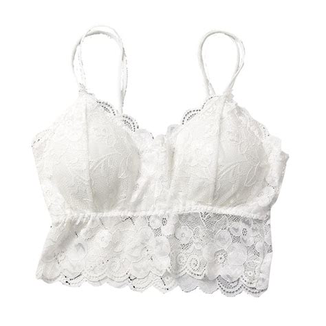 Lace Tank Top Bralettes Cute Bras Fashion Bras