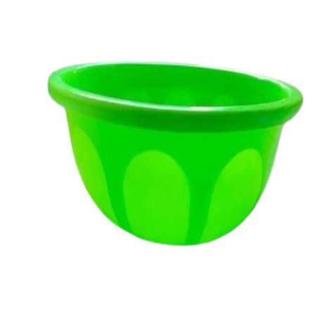 Plastic Tubs 15 Inch Oval And Round Plastic Tubs Multicolor Suitable