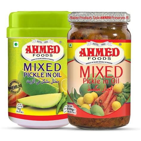 Ahmed Foods Mixed Pickle In Oil Shafi Brothers And Company