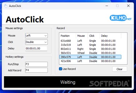 AutoClick Download Free (Windows) - 1.3.9 | Softpedia