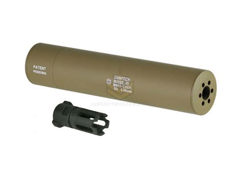 Madbull Gemtech G5 Qd Mock Suppressor Tan W Flash Hider