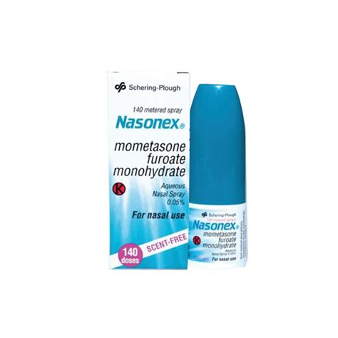 Nasonex Nasal Spray 140 Dosis Kegunaan Efek Samping Dosis Dan