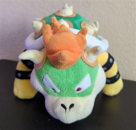 Super Mario Bros King Bowser Koopa Plush Toy Stuffed Soft Doll 10 Inch