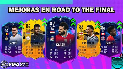 Todas Las Mejoras De Las Cartas Rttf All Road To The Final Upgrades