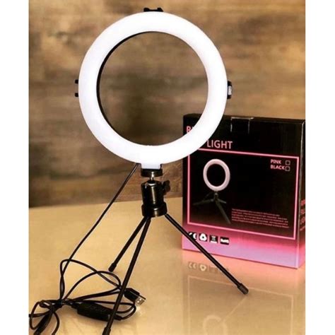 Ring Light Led Mesa Iluminador Led Cm Polegadas Trip