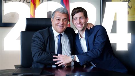 Sergi Roberto Renews His Contract Youtube