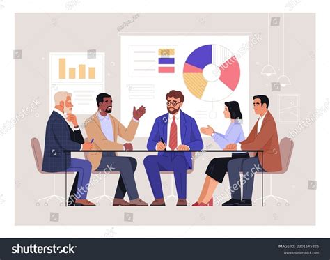 69850 Team Meeting Cartoon Images Stock Photos 3d Objects And Vectors