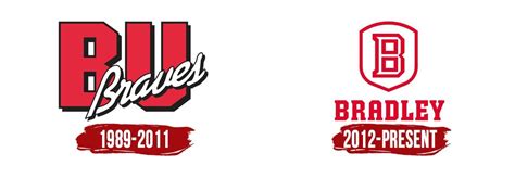 Bradley Braves Logo Symbol Meaning History Png Brand