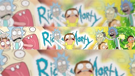 Rick And Morty Banner Speedart 18 Pixlr Youtube