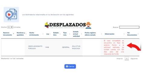 Consultar El Pago De Los Desplazados Por Cédula Ayuda Humanitaria E