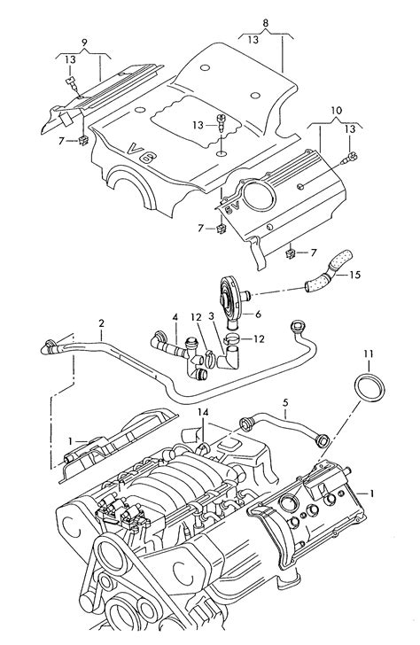 Volkswagen Passatvariant 2001 2002 Cover Ventilation For