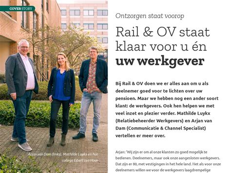 Coverstory Onze Specialisten Mijn Pensioen Juni