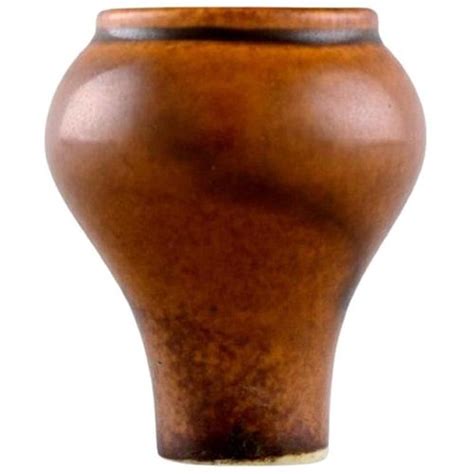 Miniatur Vase Aus Glasierter Keramik Von Annikki Hovisaari F R Arabia