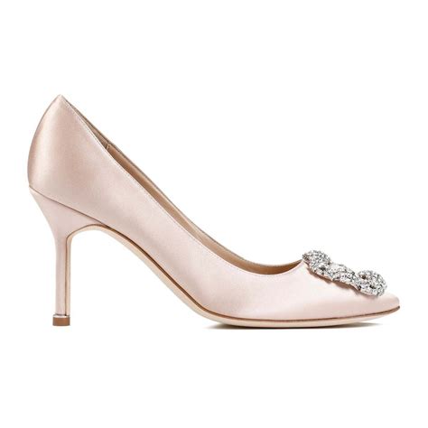 Buy Manolo Blahnik Hangisi Pumps Nude Neutrals At Off