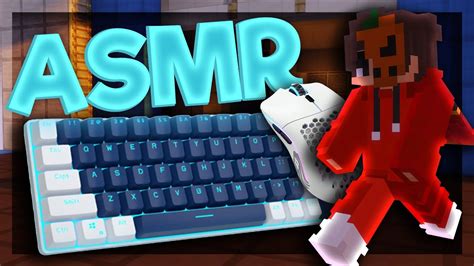 Thocky Keyboard Mouse Sounds Asmr Hypixel Bedwars Handcam Youtube