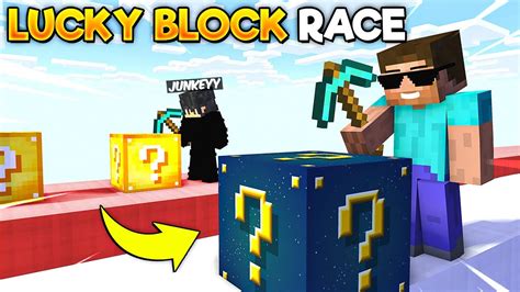 Extreme LUCKY BLOCK RACE In Minecraft YouTube