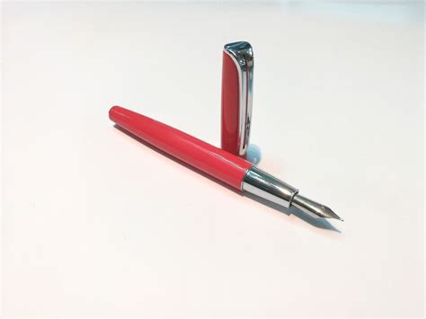 Inoxcrom Estilografo Naked Rojo La Tienda Del Bol Grafo