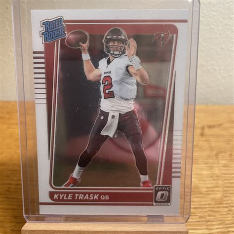 Donruss Optic Kyle Trask Rated Rookie Base Rc Buccaneers Ebay