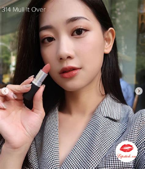 Review Son MAC Mull It Over Màu Hồng Nude Thơ Mộng Lipstick
