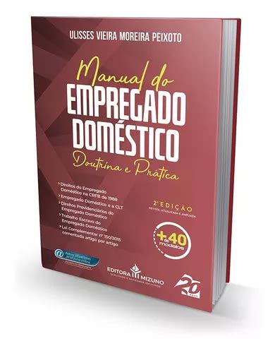 Manual Do Empregado Doméstico 2ª Edição Contrato De Trabalho Clt