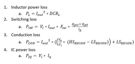 MP1654 power dissipation formula - DC-DC Power Converters - Monolithic ...