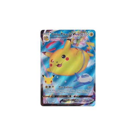 Flying Pikachu Vmax Pokemon Celebrations Ultra Rare