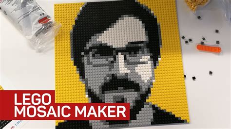 Legos Mosaic Maker Turns A Picture Of Your Face Into A Sculpture That