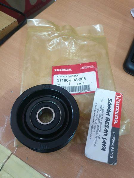 Jual Idler Pulley Pully Puli Bearing Laher Fan Belt Mesin Tensioner