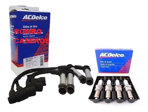 Kit Juego Cables Bujías Y Bujías Acdelco Chevrolet Corsa