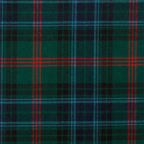 Lochcarron Hunting Modern Heavy Weight Tartan Fabric Lochcarron Of