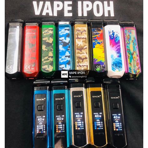 Jual Smoke Hybrid System Rpm Authentic Pod Mod Kit Smok Rpm Asli