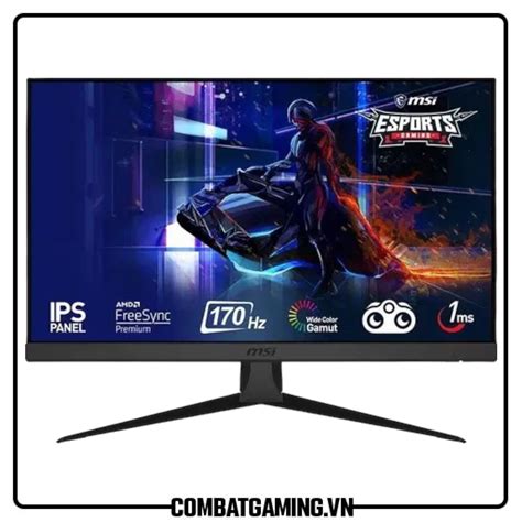 Màn Hình MSI OPTIX G2422 24 IPS 170Hz 1ms FreeSync Premium