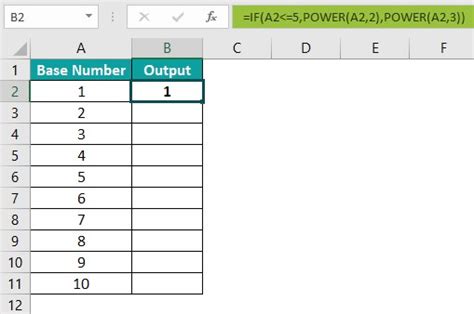 Power Function In Excel Formula Examples How To Use