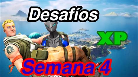 Fortnite Como Hacer Los Desafios De La Semana Temporada Capitulo