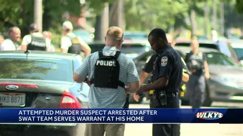 Attempted Murder Suspect Arrested After Swat Team Serves Warrant At His