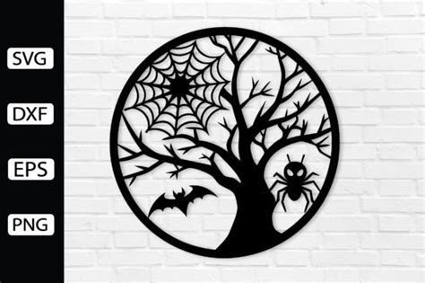 Halloween Metal Wall Art Laser Cut Files Graphic By Creative Art · Creative Fabrica