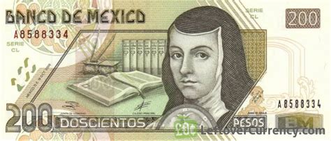 Calculating The Value Of Old Mexican Banknotes