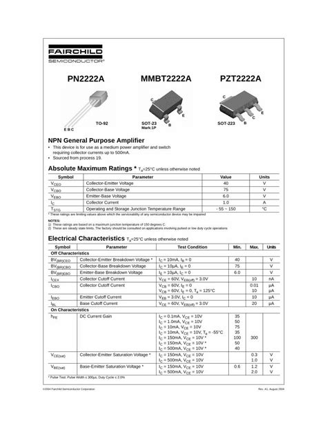 PDF Transistor 2N2222A DOKUMEN TIPS