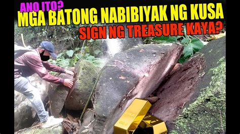 MGA NABIBIYAK NA MALAKING BATO MAY TREASURE KAYA ITO YouTube