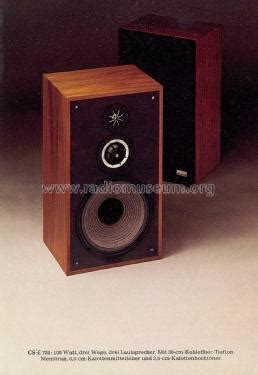 Loudspeaker CS E 731 Speaker P Pioneer Corporation Tokyo Build